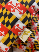 Load image into Gallery viewer, Maryland Quilted Bag. Quilted bag. Tablet bag. Cosmetics bag. Handmade Quilted bag.