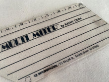 Load image into Gallery viewer, Multi Miter by Kathy Cook. Quilting Ruler. EX international Quilting.