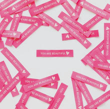 Load image into Gallery viewer, Woven Labels. Sewing Woven labels. Quilting labels. Bags labels. Personalized Labels.
