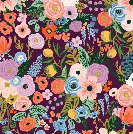 Rifle Paper Co. Garden Party - Burgundy FAT QUARTER Only