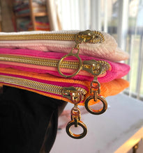 Load image into Gallery viewer, iPad Sleeve. Quilted Bag. Corduroy iPad Bag. Everything Bag. Handmade bag. You are Beautiful.
