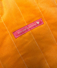 Load image into Gallery viewer, iPad Sleeve. Quilted Bag. Corduroy iPad Bag. Everything Bag. Handmade bag. You are Beautiful.
