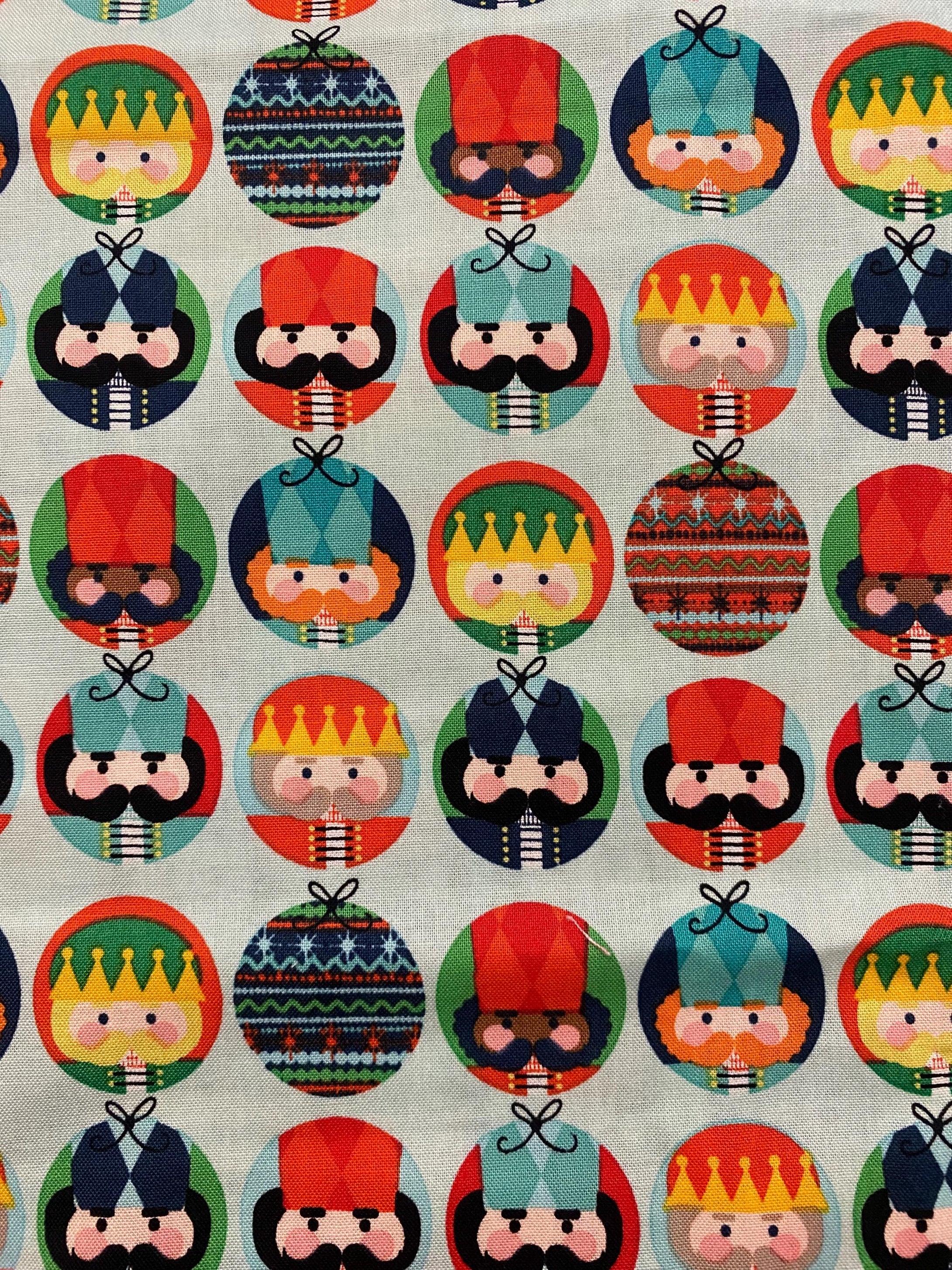 Riley Blake “Nutcracker Christmas” Aqua (2016)