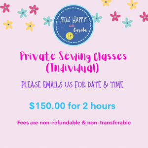 Private Classes - 2 hours session